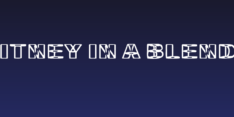 Britney in a Blender Social Header