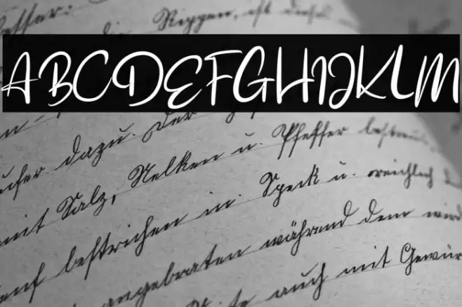 BritneyFREE Font examples