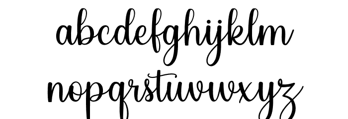 Britney Font LOWERCASE