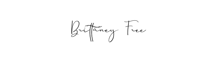 Brittaney Free  Free Fonts Download