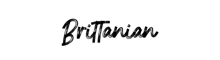Brittanian  フリーフォントのダウンロード