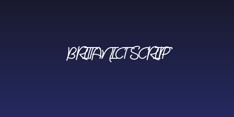 Brittanict Script Social Header