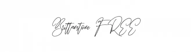 Brittanstone FREE  font caratteri gratis