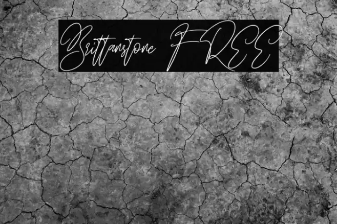 Brittanstone FREE Font examples