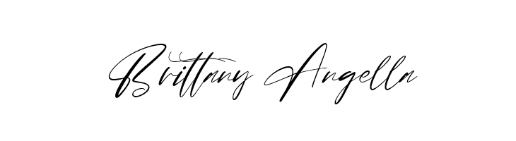 Brittany Angella  Frei Schriftart Herunterladen
