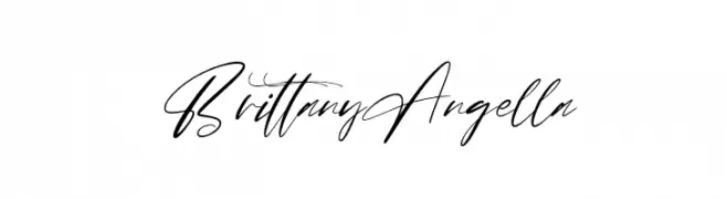 Brittany Angella  Frei Schriftart Herunterladen