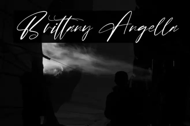 Brittany Angella Font examples
