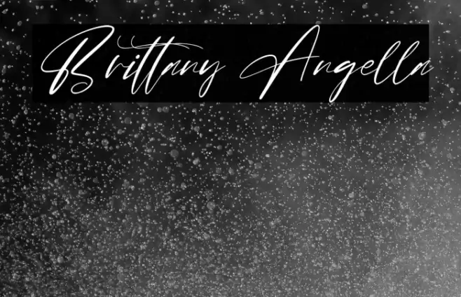 Brittany Angella Font examples