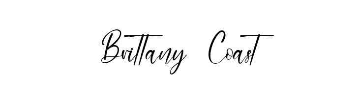 Brittany Coast  免费字体下载