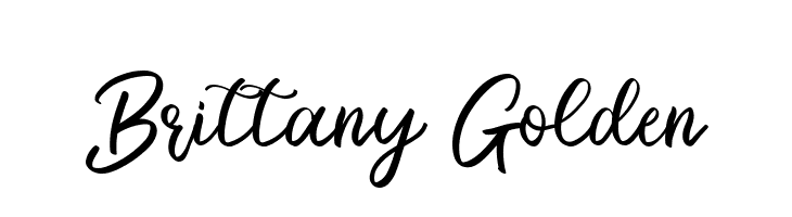 Brittany Golden  Free Fonts Download