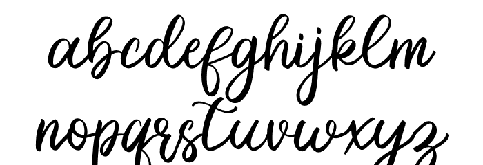 Brittany Golden Font LOWERCASE