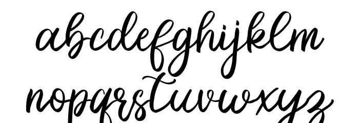 Brittany Golden Font LOWERCASE
