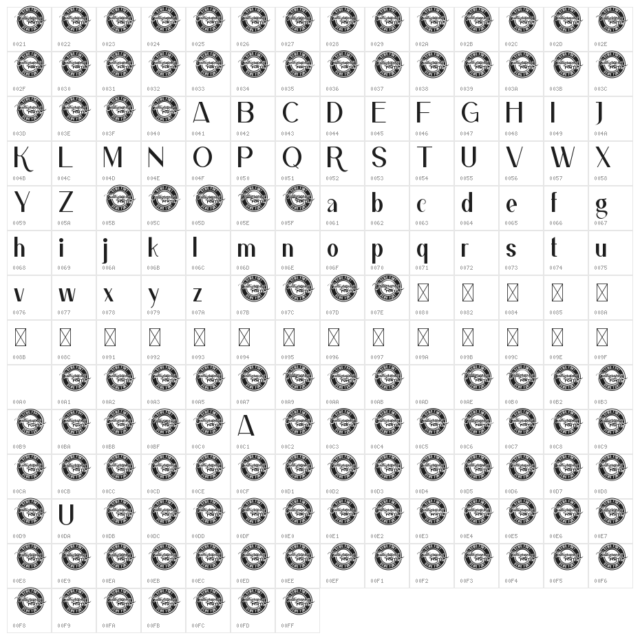 Brittany Rays Demo Character Map