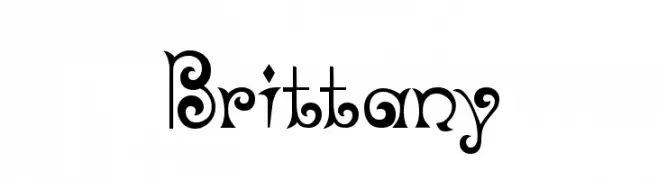Brittany  font caratteri gratis