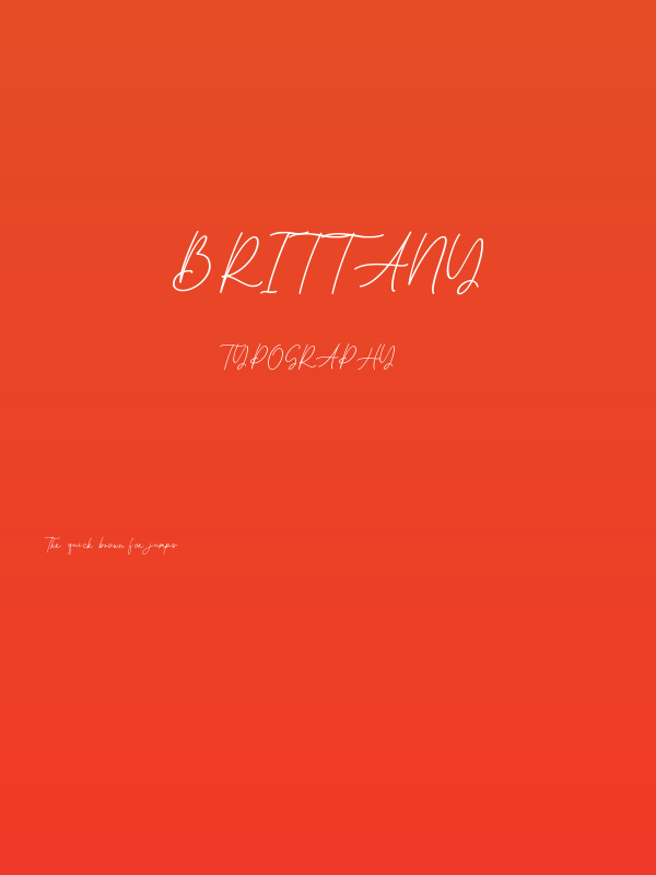 Brittany Poster