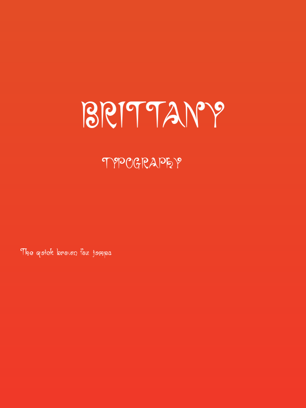 Brittany Poster