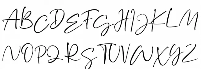 Brittanya Goldenite Regular Font UPPERCASE