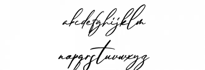 Brittanyhustle Italic 字体 小写