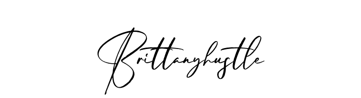 Brittanyhustle  font caratteri gratis