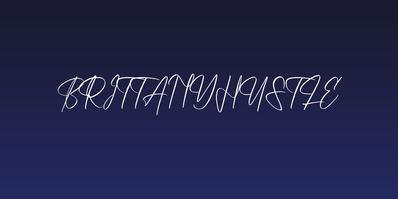 Brittanyhustle Social Header