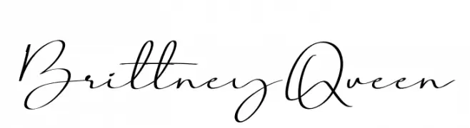 Brittney Queen  Frei Schriftart Herunterladen