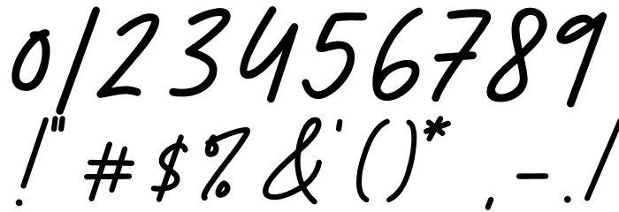 Brittney Signature DEMO! DEMO! Schriftart Anderer Schreiben