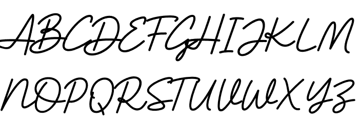 Brittney Signature DEMO! DEMO! Schriftart Groß