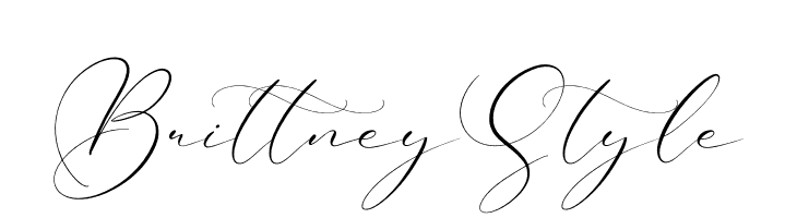 Brittney Style  Free Fonts Download