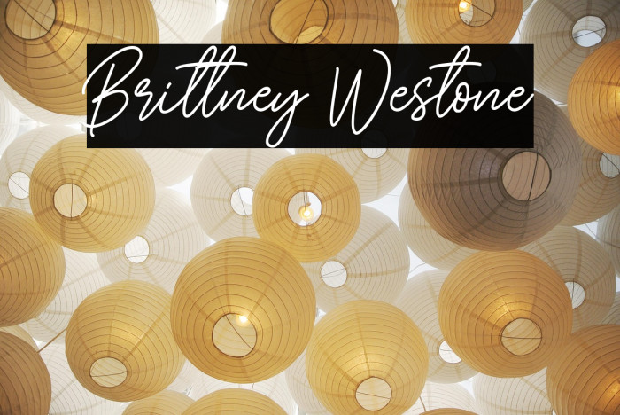 Brittney Westone Example 1