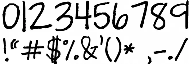 Brittney Font OTHER CHARS