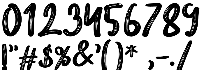 Brittney Font OTHER CHARS