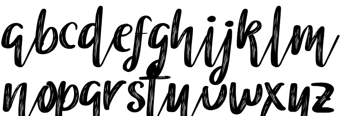 Brittney Font LOWERCASE
