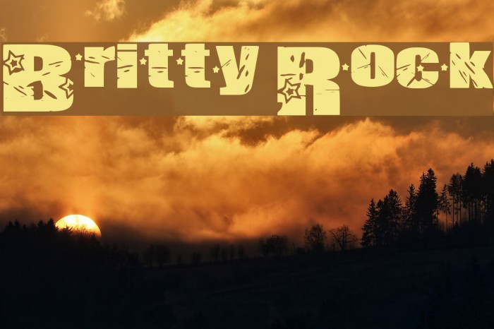 Britty Rock Example 3