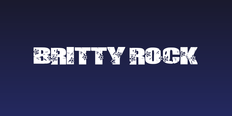 Britty Rock Social Header