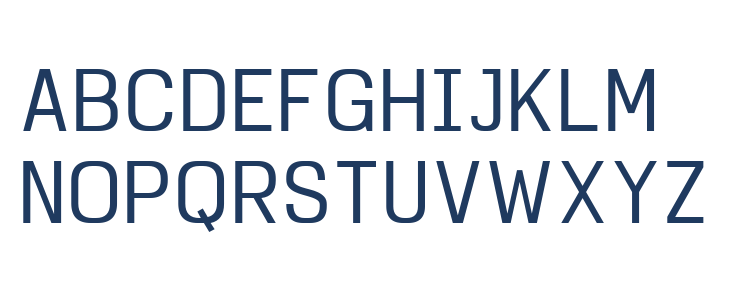 Brixela DEMO Regular Uppercase