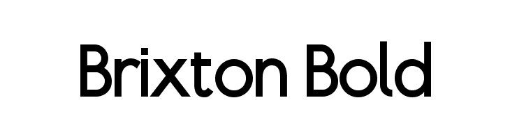 Brixton Bold Font