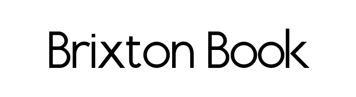 Brixton Book  フリーフォントのダウンロード