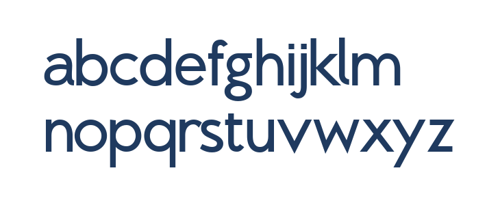 Brixton Medium Lowercase