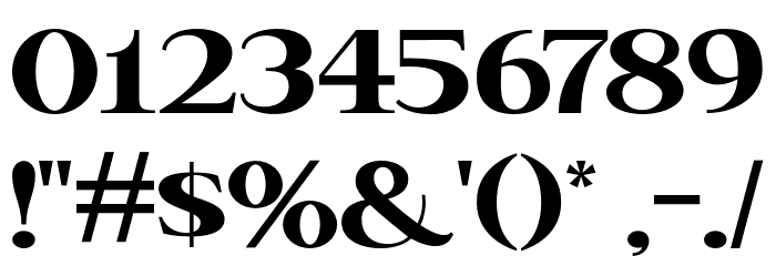 BrixtonPro-Regular Font OTHER CHARS