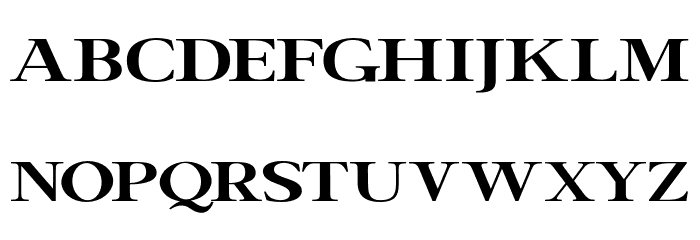BrixtonPro-Regular Font UPPERCASE