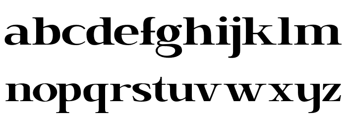 BrixtonPro-Regular Font LOWERCASE