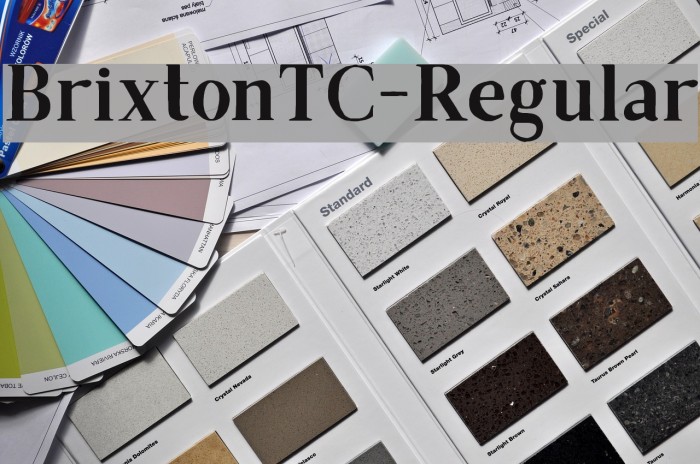 BrixtonTC-Regular Example 1