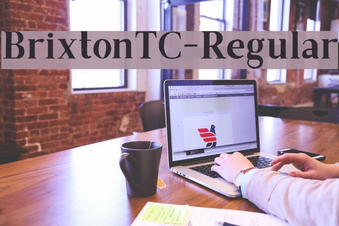 BrixtonTC-Regular Example 3