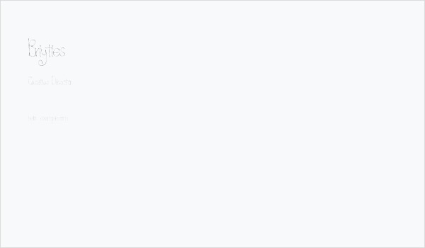 Briyties Business Card