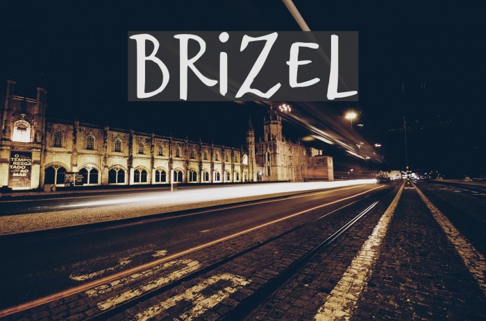 Brizel Font examples