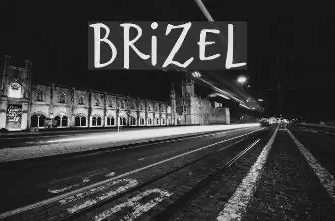 Brizel Font examples