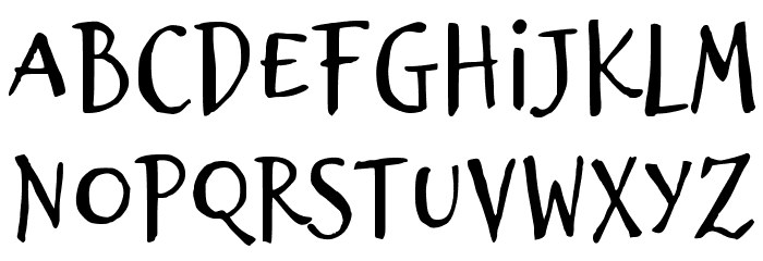 Brizel Font LOWERCASE
