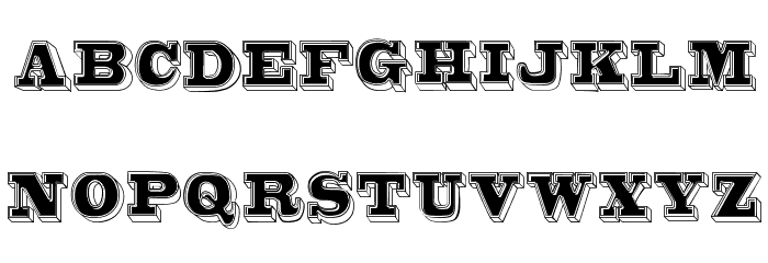 Bro 4D Demo Font LOWERCASE