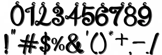 Bro Rintto Font OTHER CHARS