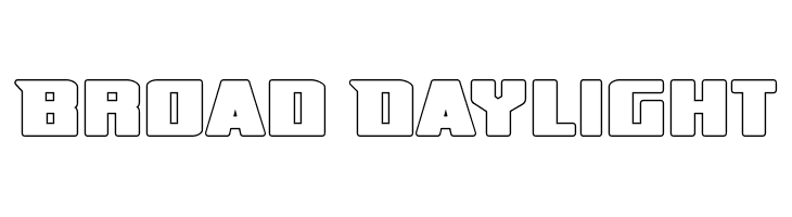 Broad Daylight  Free Fonts Download